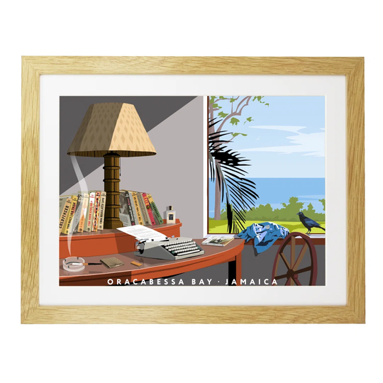 Oracabessa Bay by Richard O'Neil - Graphic Art Print on Paper