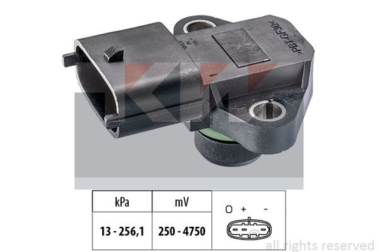 Air Pressure Sensor, height adaptation Made in Italy - OE Equivalent 493179 KW 493179