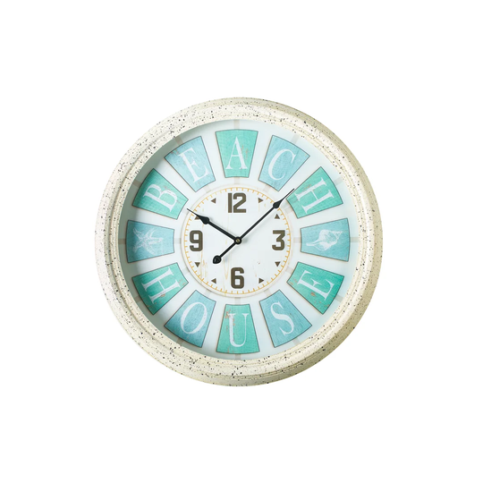 CLOCK - WALL CLOCK BEACH HOUSE