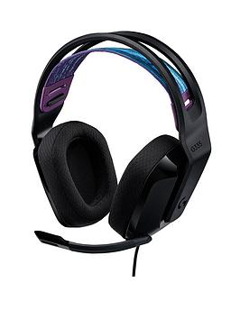 Logitech G335 Wired Gaming Headset - Black