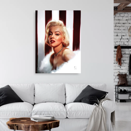 Canvas Print, White People