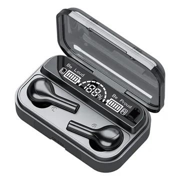 LED 9D HiFi TWS Bluetooth Earphones BTH-278 (Open Box - Excellent) - Black