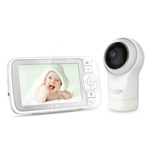 Hubble Connected 5" Video Baby Monitor With Pan Tilt And Zoom