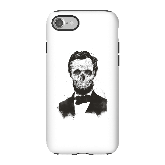 Balazs Solti Suited And Booted Skull Phone Case for iPhone and Android - iPhone 7 - Tough Case - Matte