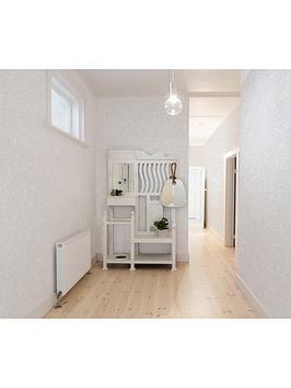 Superfresco Paintable Hessian White Paintable Wallpaper