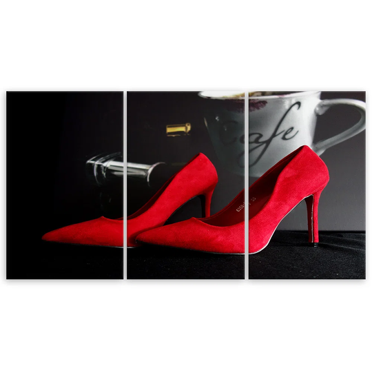 Canvas Print Red Stilettos