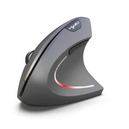 Bluetooth Vertical Mouse Ergonomics 800/1600/2400DPI Prevention Mouse Hand Game Office Mouse PC Notebook Accessories gray