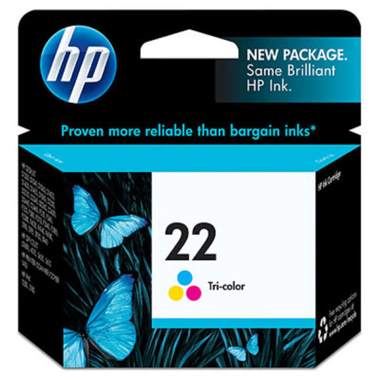 HP 22 Colour Ink Cartridge