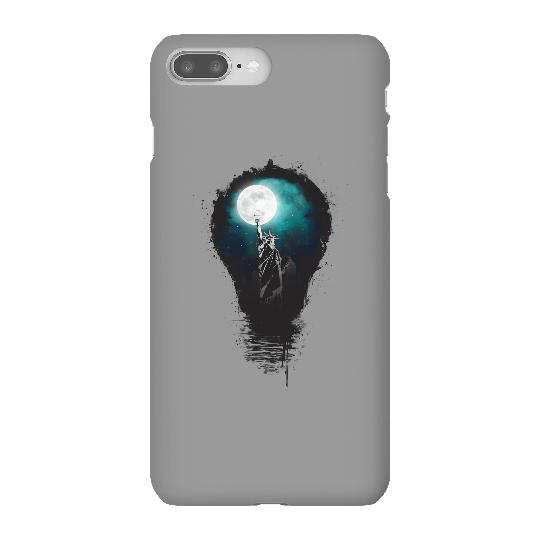 Balazs Solti NYC Moon Phone Case for iPhone and Android - iPhone 8 Plus - Snap Case - Matte
