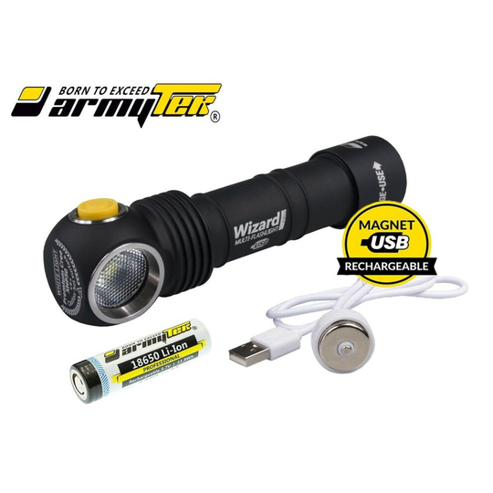 Armytek Wizard Pro v3 Magnet USB Cree XHP50 2150LM LED Headlight