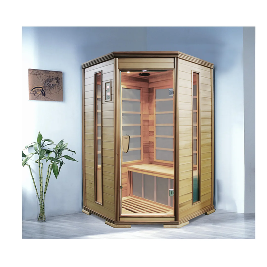Burney 3 Person Infrared Sauna with Heater