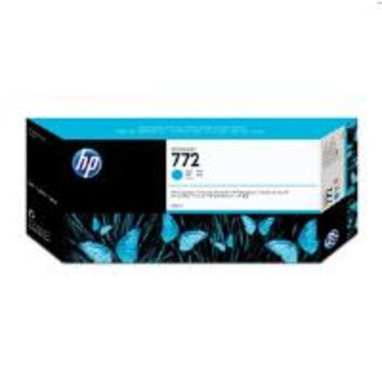 HP 772 Cyan Original Ink Cartridge - Standard Yield 300ml - CN636A
