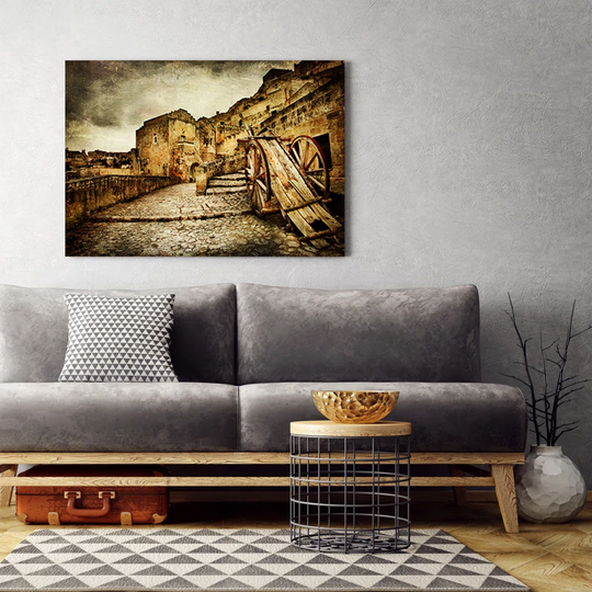 Canvas Print, Cities And Beige Architecture 16803
