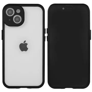 Anti-Spy 3-in-1 iPhone 14 Protection Set - Black