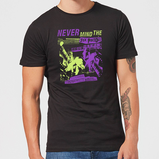Sex Pistols Japan Tour Men's T-Shirt - Black - XS