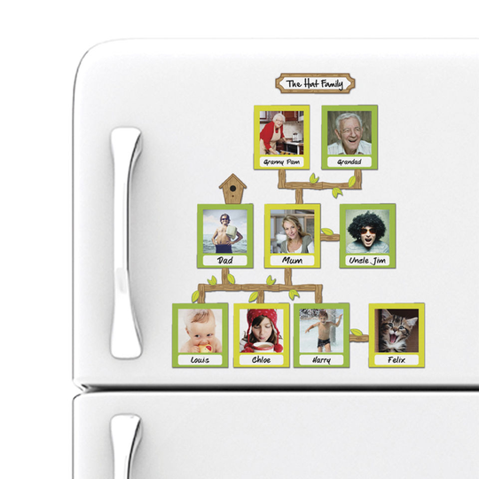 Family Tree Magnetic Photo Frames