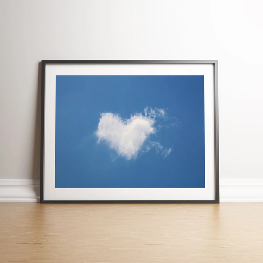 Loverheart Cloud by Vouvart - Picture Frame Graphic Art