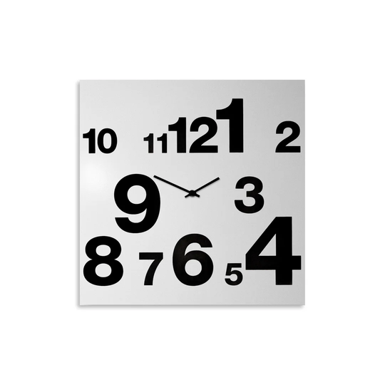 Ampthill Large Numbers Wall Clock