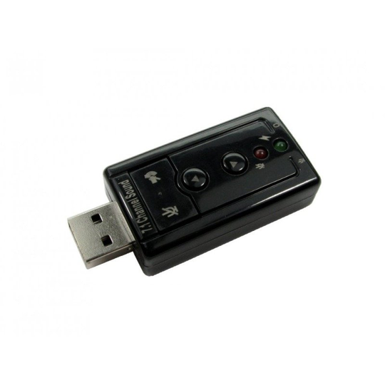 NEWlink USB 3D 7.1 Audio Adapter with MIC + Headphone Ports
