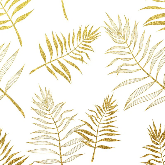 Walllpaper Roll 360X250cm Kitchen Livingroom Bedroom Mural Decoration Wallpaper Material With Print - Utensil Palm Leaves