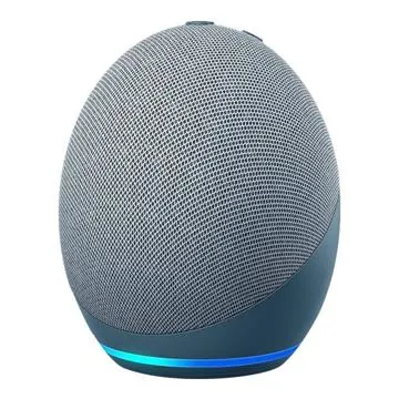 Amazon Echo Dot 4 Smart Speaker with Alexa Assistant - Blue / Grey