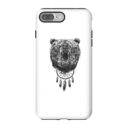 Balazs Solti Dreamcatcher Bear Phone Case for iPhone and Android - iPhone 7 Plus - Tough Case - Gloss