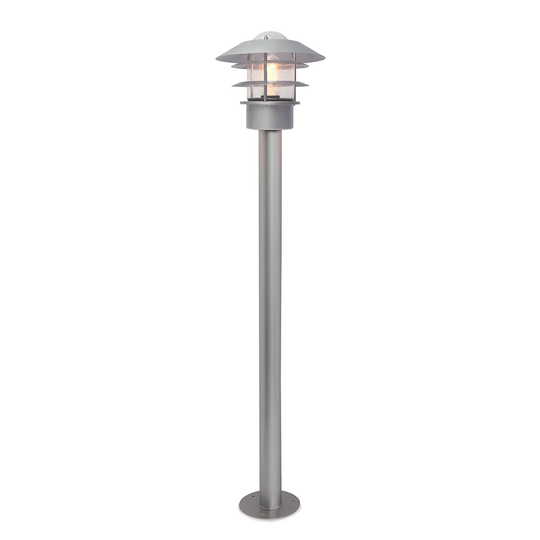 Delwyn 1-Light 100cm Post Light