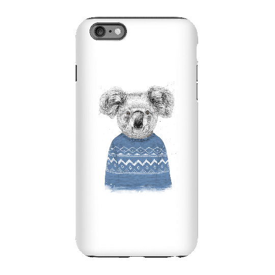 Balazs Solti Koala And Jumper Phone Case for iPhone and Android - iPhone 6 Plus - Tough Case - Gloss