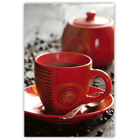 Canvas Print, Red Food And Drinks 16312