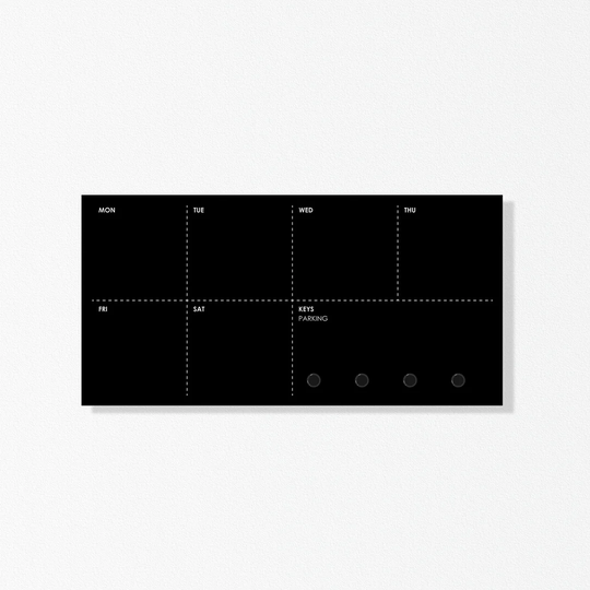 Week Planner Magnetic Key Hook