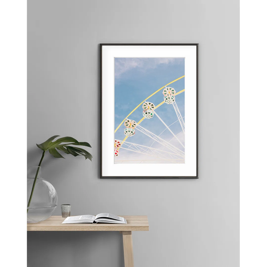 Roue Magique N.1 - Picture Frame Photograph Print on Paper