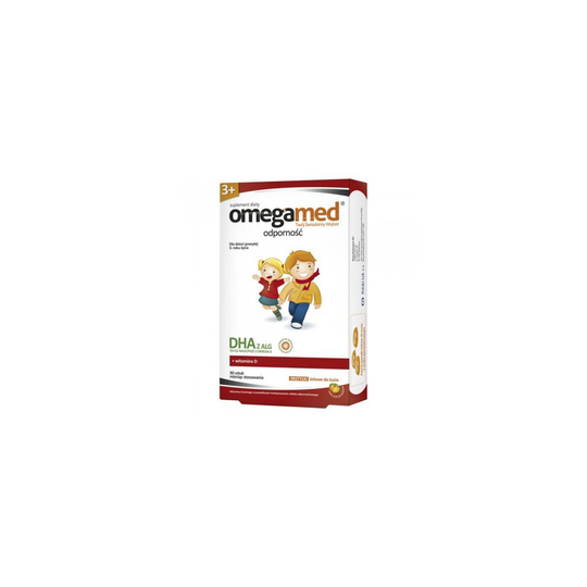 Omegamed Resistance 3+ DHA algae 30 chewable gel tablet