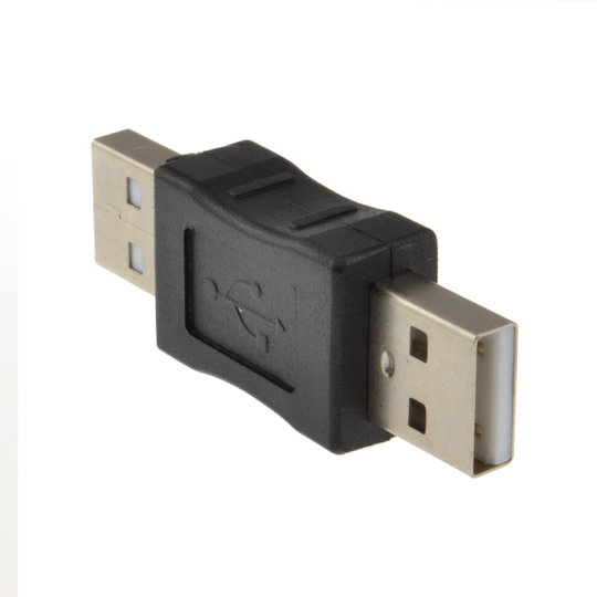 kenable USB 2.0 A Male Plug to A Male Plug Adapter Joiner Coupler