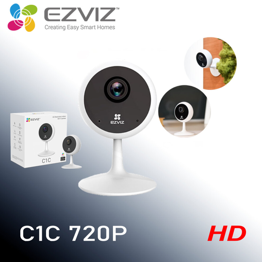 EZVIZ C1C HD 720p WiFi Indoor White Security Camera