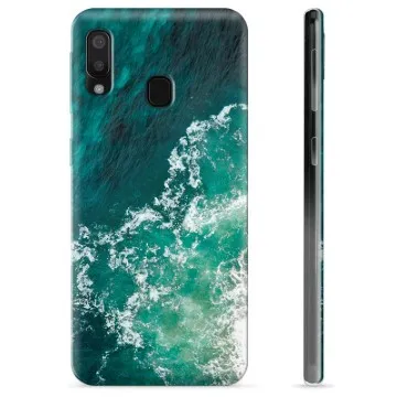 Samsung Galaxy A20e TPU Case - Waves