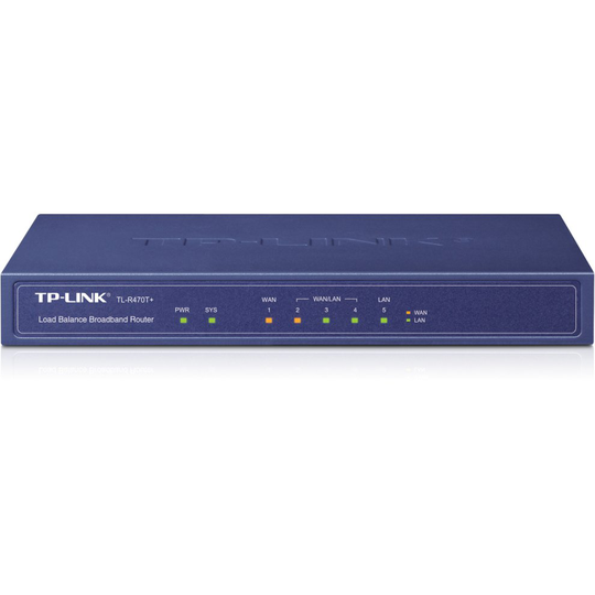 TP-LINK TL-R470T+ Ethernet LAN Blue wired router