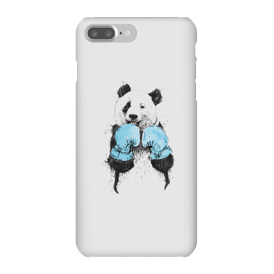 Balazs Solti Boxing Panda Phone Case for iPhone and Android - iPhone 7 Plus - Snap Case - Gloss