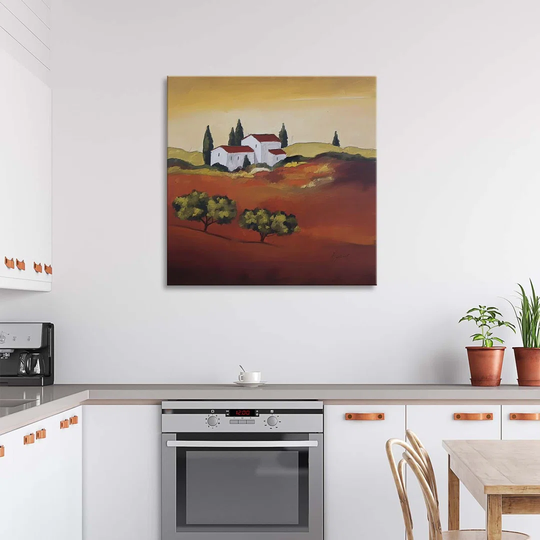 Canvas Print Tuscany Landscape Italy