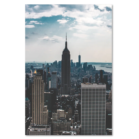 Canvas Print, Cities And Gray Architecture 16352