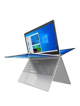 Geo Geoflex 230 13.3-Inch Convertible Windows 10 Fhd Laptop, Intel Pentium Quad Core, 4Gb Ram, 128Gb Ssd - Laptop Only