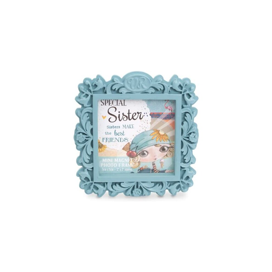 VERITY ROSE SPECIAL SISTER MAGNET / STANDING PICTURE/PHOTO FRAME 2X2"