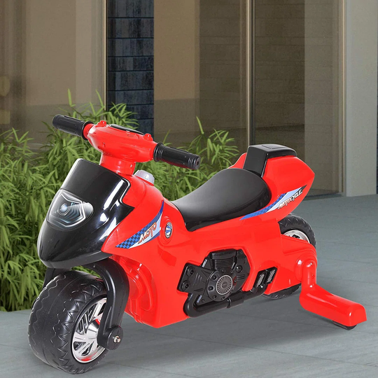 Cochran Push Ride auf Motorrad