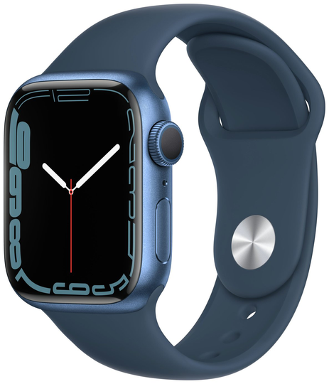 Apple Watch Series 7 GPS 41mm Blue Alu Case/Sport Band