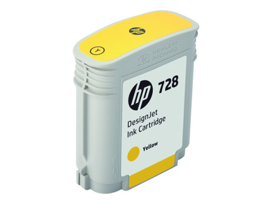 HP 728 Cyan 130ml Designjet Ink Cartridge - F9J67A