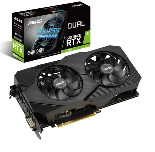 Asus GeForce RTX 2060 DUAL EVO 6GB Graphics Card
