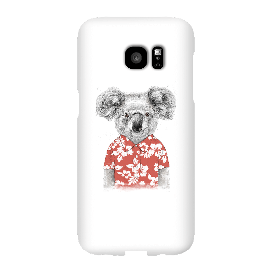 Balazs Solti Koala Bear Phone Case for iPhone and Android - Samsung S7 Edge - Snap Case - Gloss