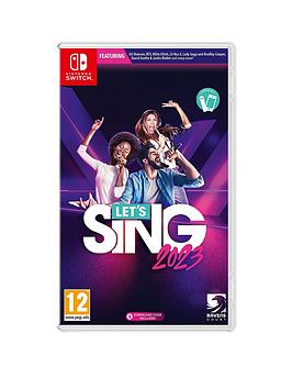 Nintendo Switch Let'S Sing 2023