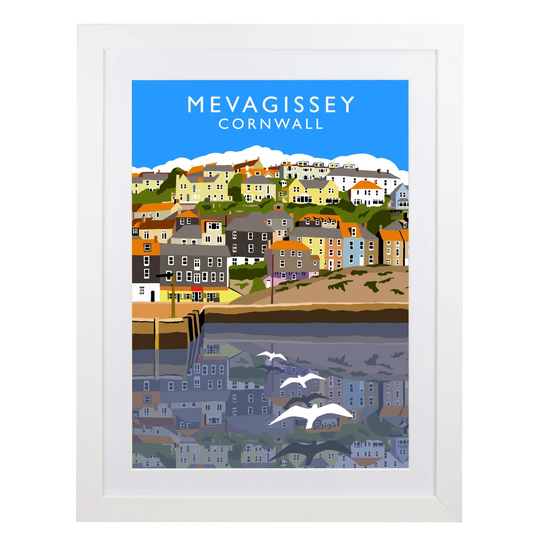 'Meveagissey' Graphic Art