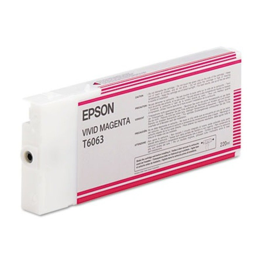 Epson T6063 Vivid Magenta Ink Cartridge