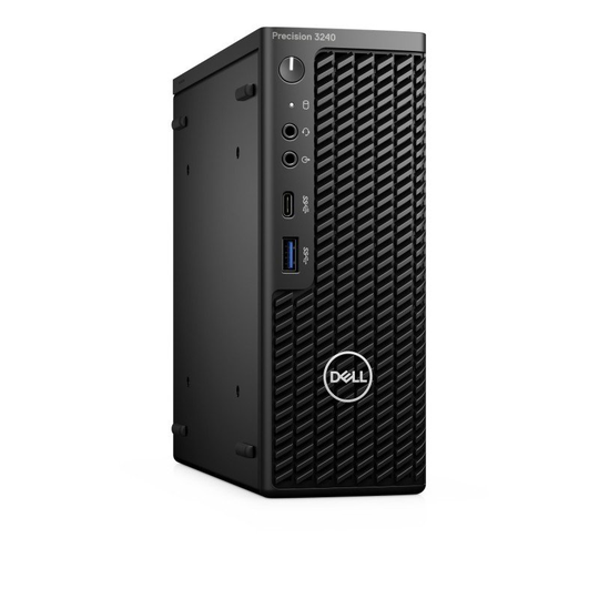 DELL Precision 3240 DDR4-SDRAM i7-10700 CFF 10th gen Intel Core i7 16 GB 1000 GB SSD Windows 10 Pro Workstation Black